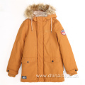 Outdoor winter warm parka boys jacket